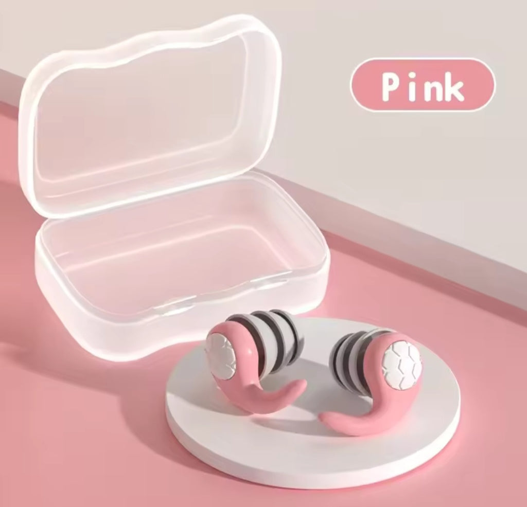 Noise-Cancelling Sleep Earplugs – Waterproof, Comfortable & Perfect for Travel, Work, and Rest!