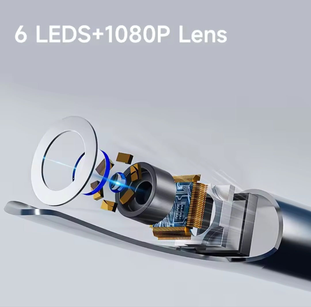Endoscope 4.2mm 1080P iOS/Android Ear Cleaning Otoscope with Ear Wax Removal Tools