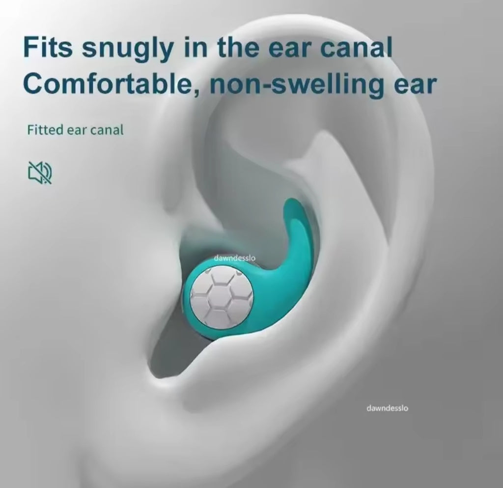 Noise-Cancelling Sleep Earplugs – Waterproof, Comfortable & Perfect for Travel, Work, and Rest!