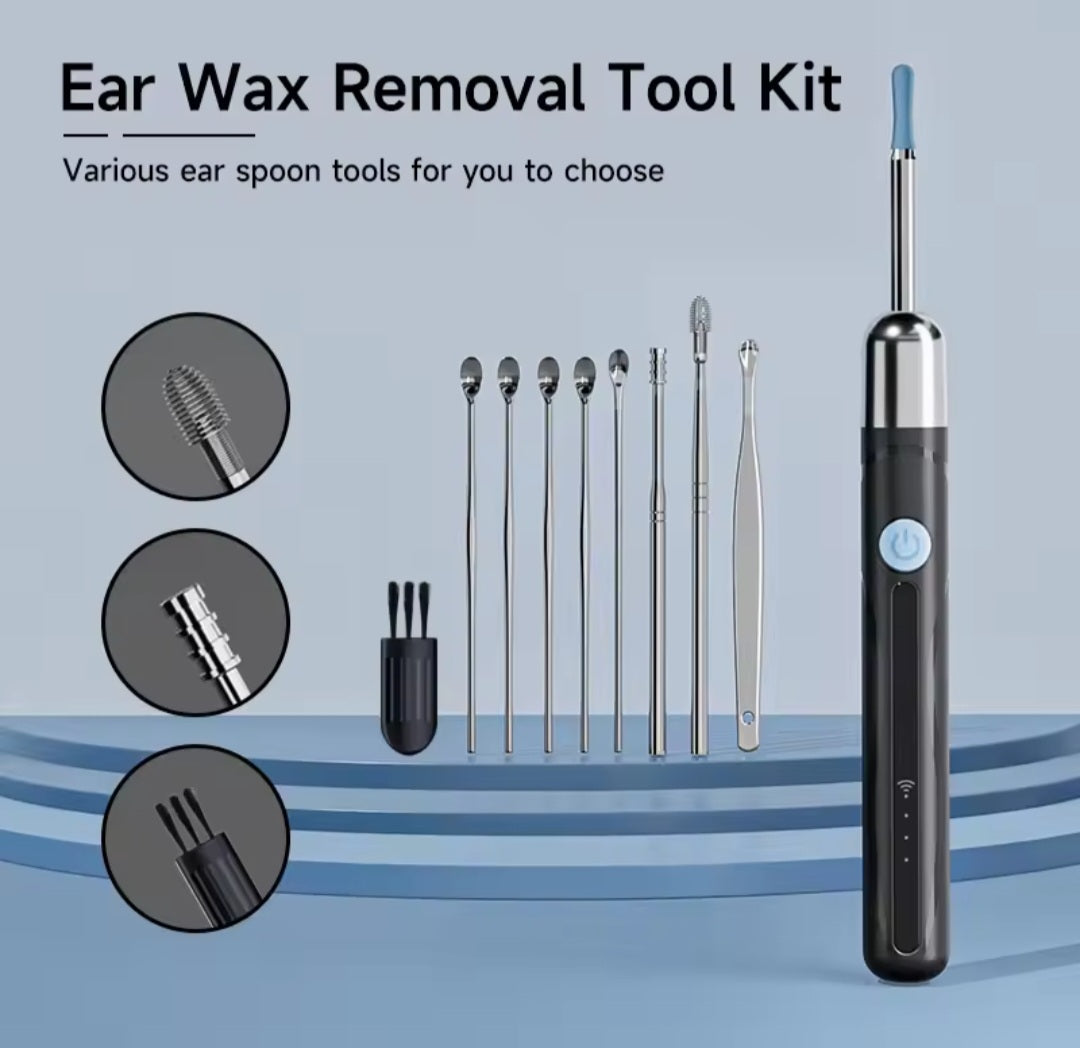 Endoscope 4.2mm 1080P iOS/Android Ear Cleaning Otoscope with Ear Wax Removal Tools