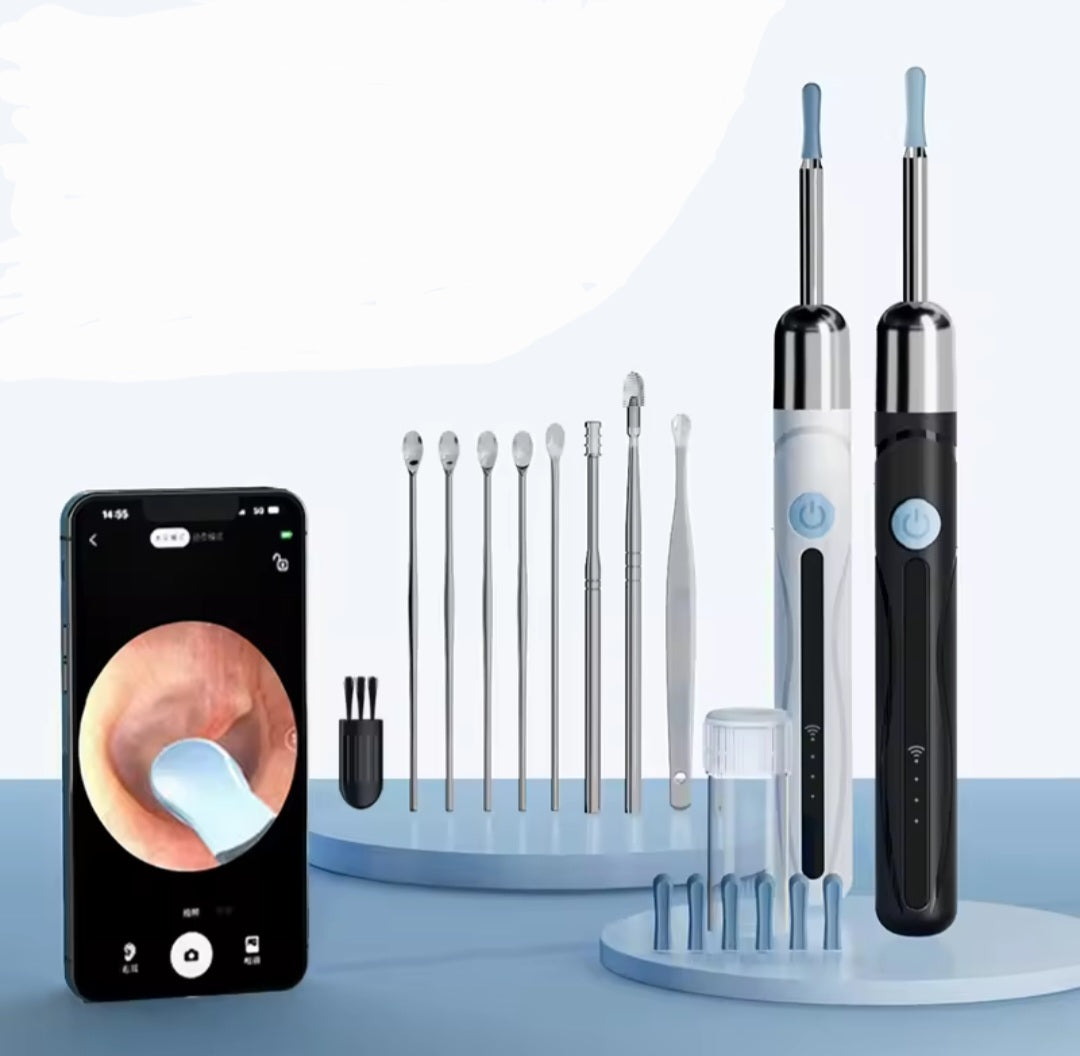 Endoscope 4.2mm 1080P iOS/Android Ear Cleaning Otoscope with Ear Wax Removal Tools