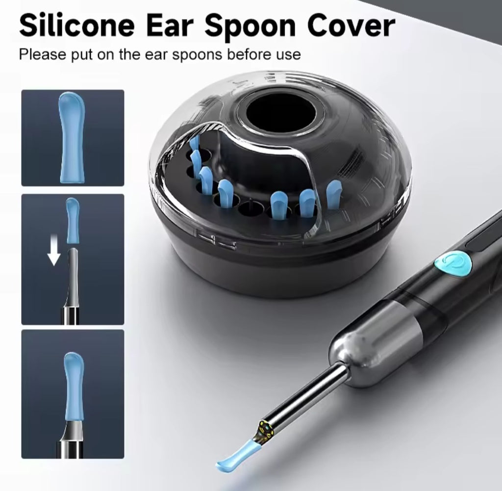 Endoscope 4.2mm 1080P iOS/Android Ear Cleaning Otoscope with Ear Wax Removal Tools